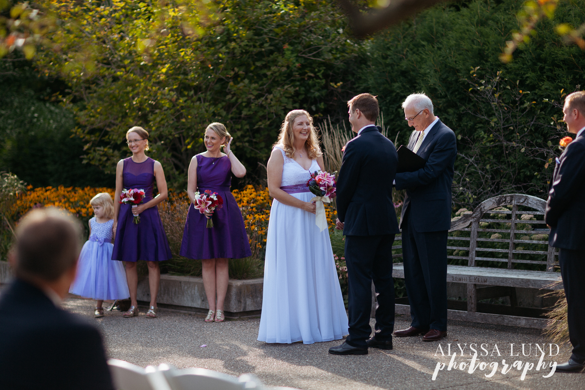 Minneapolis Outdoor Wedding by Alyssa Lund Photography