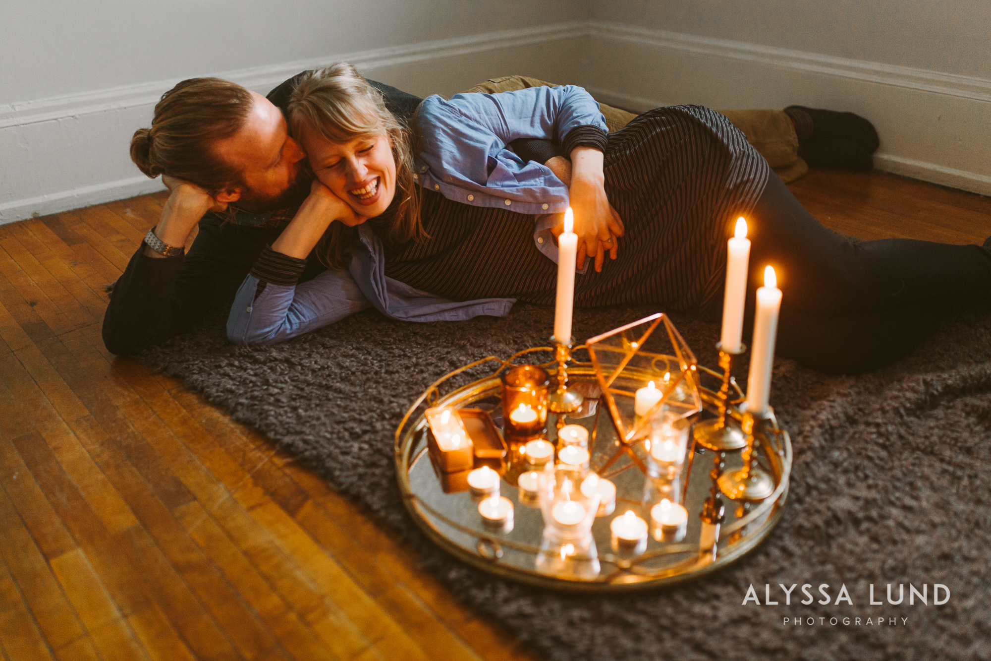 This moment of Amanda’s super-happy laugh as she snuggled up with Ben was the best, exactly how you want your dear friend to look celebrating her engagement.