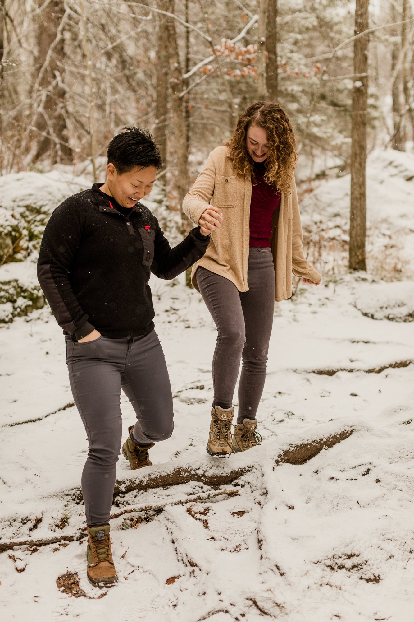 Jay Cooke north shore winter LGBTQ engagement photography Minnesota-04.jpg