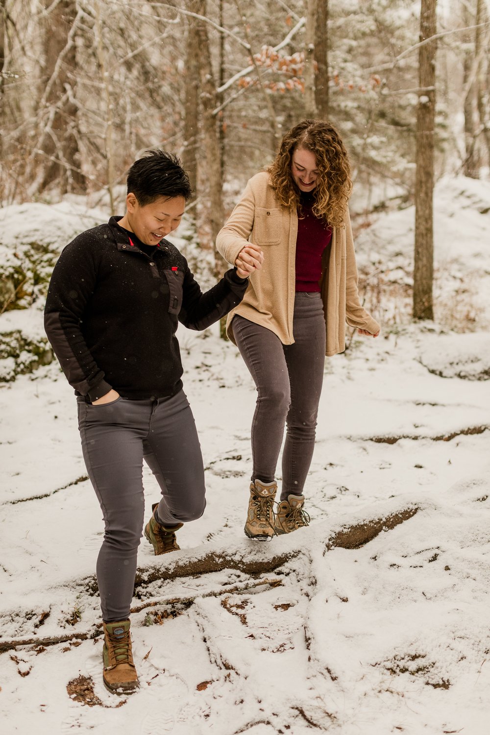 Jay Cooke north shore winter LGBTQ engagement photography Minnesota-04.jpg