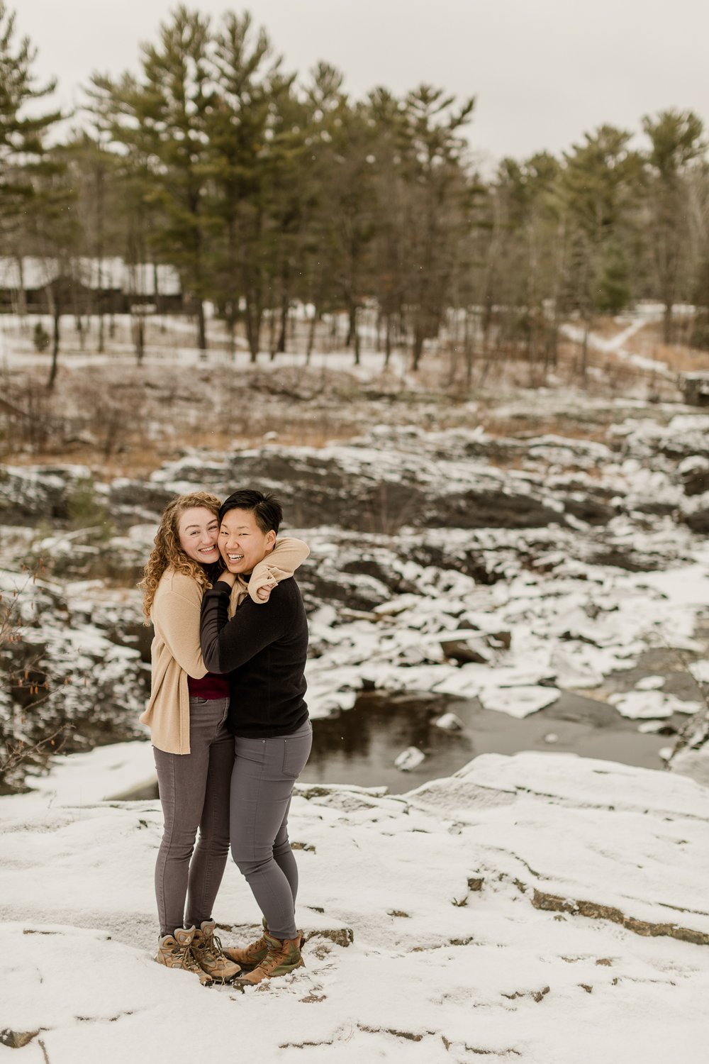 Jay Cooke north shore winter LGBTQ engagement photography Minnesota-12.jpg