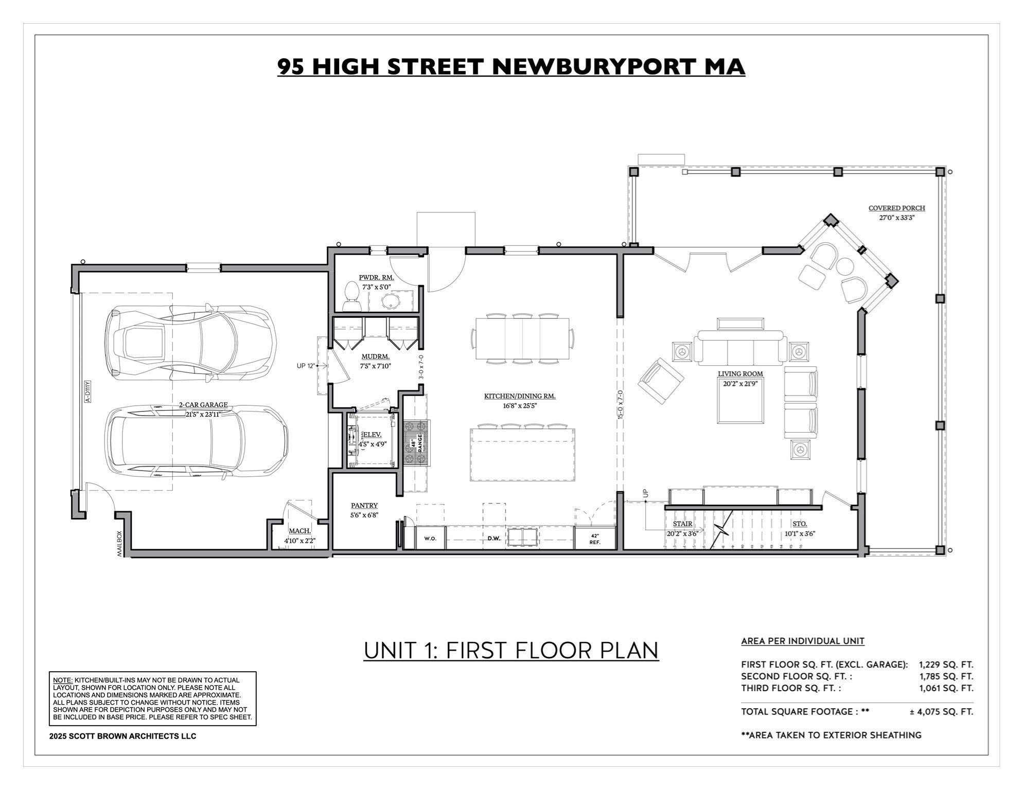 Unit 1 Floor Plan 1