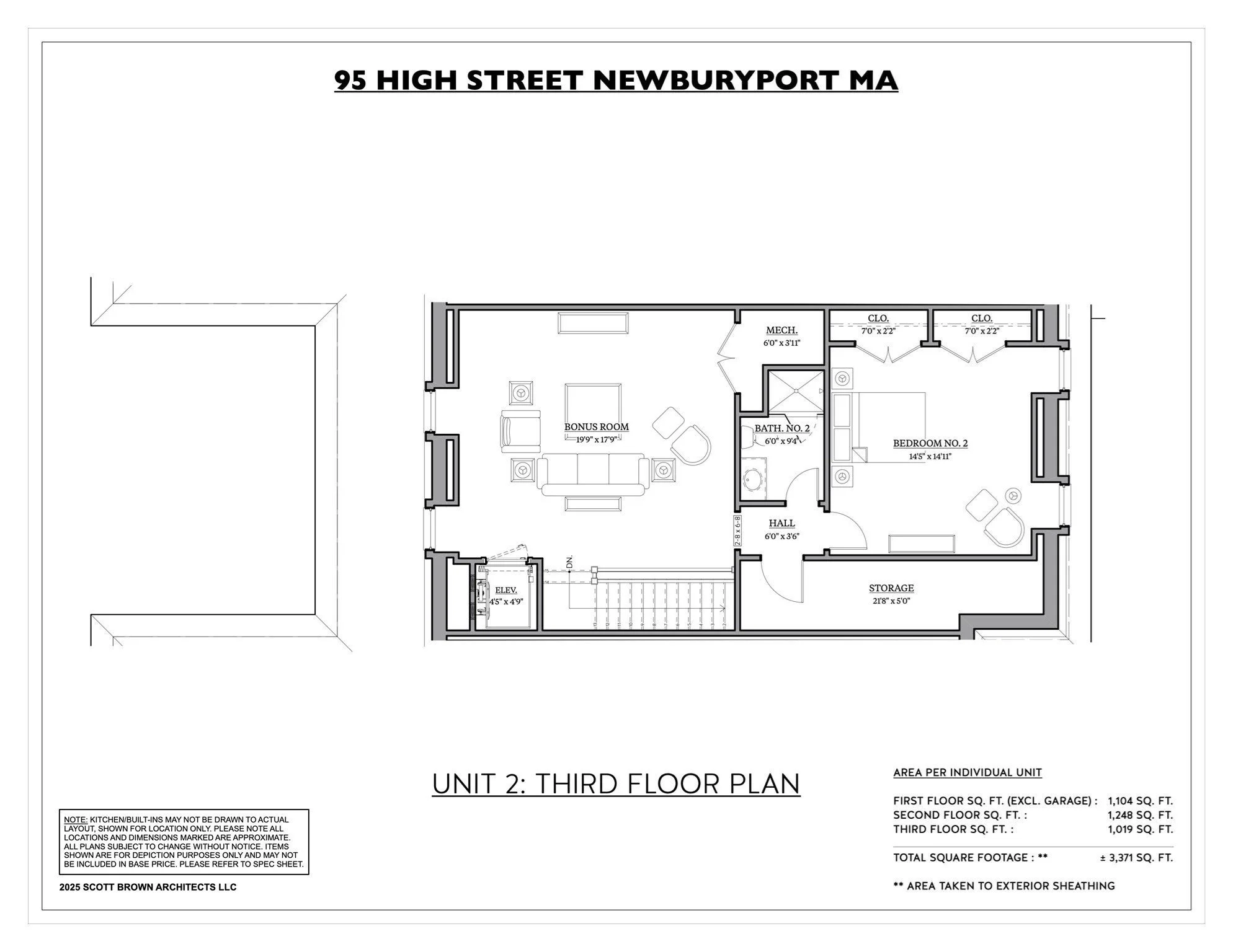 Unit 2 Floor Plan 3