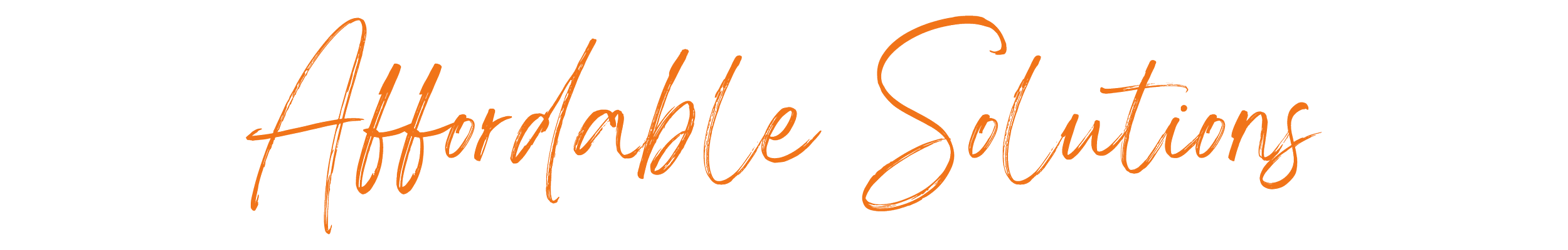 Affordable Solutions