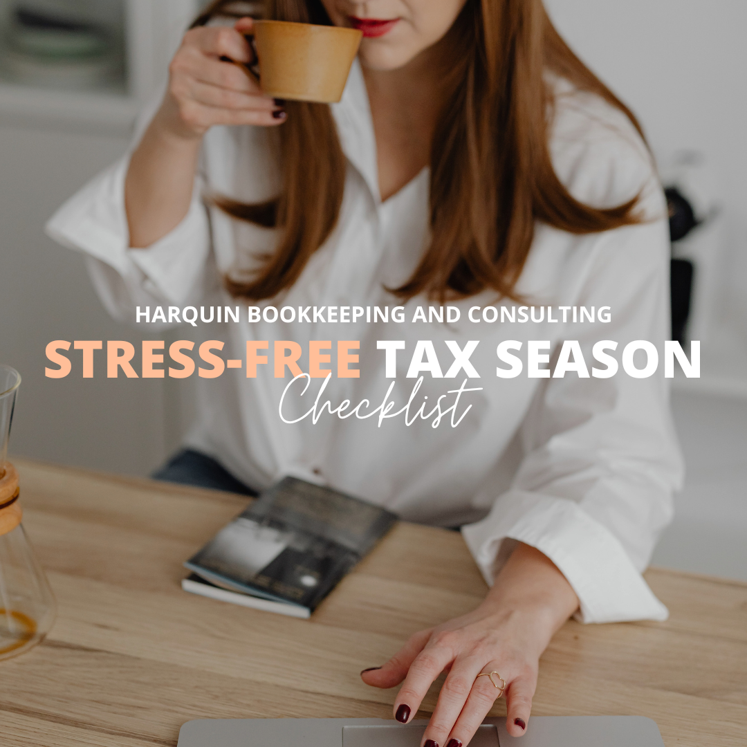 Checklist for Tax Season Prep Don't Wait Until Yearend! — HarQuin