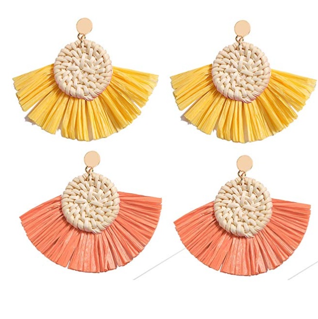 yellow and coral fan earrings.png