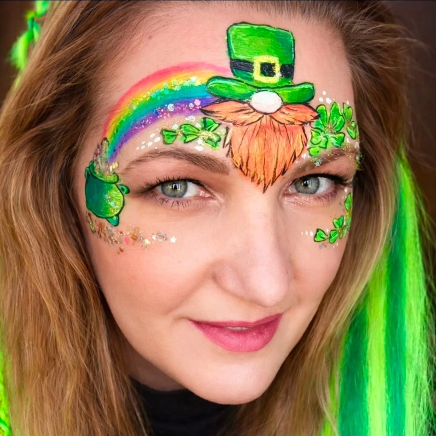 At the end of the Color Me Fun rainbow you'll always find gold in our talented artists!! We don't just rely on the luck of the irish, we are working hard to deliver the best and most colorful year yet!

This is our talented artist Tatiana! 🍀 🪙