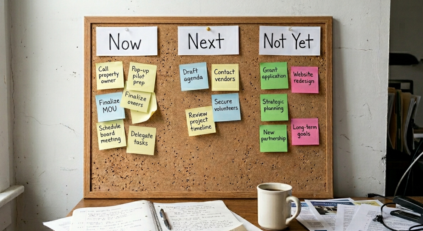 Repair 16: How to Decide What to Work on Using Post-it Notes — Reader ...