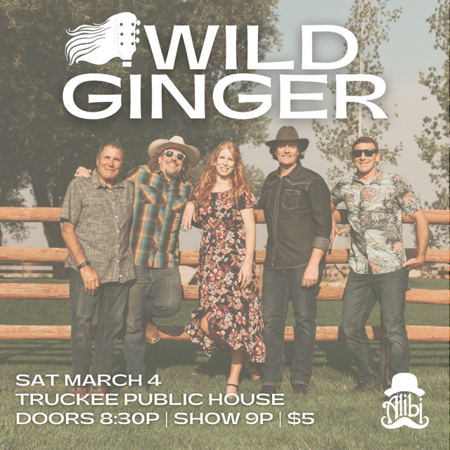 Wild Ginger performing at Truckee Public House