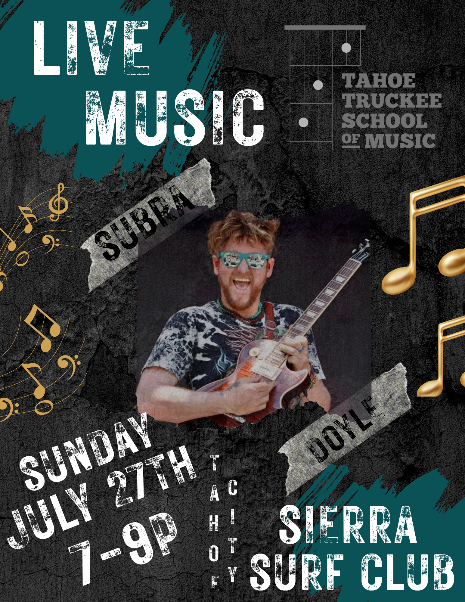 Subra Doyle at Sierra Surf Club! 