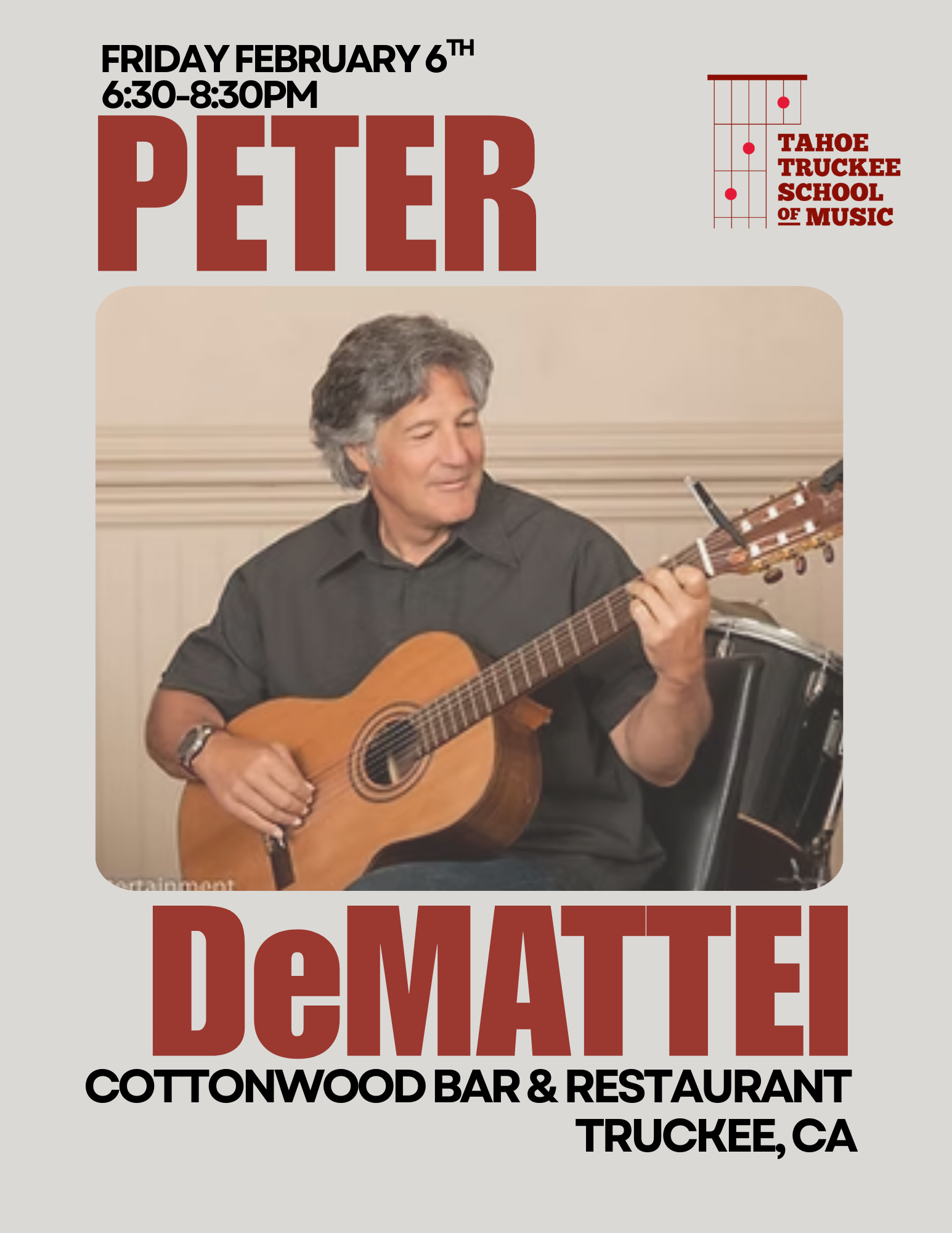 Peter DeMattei at Cottonwood!