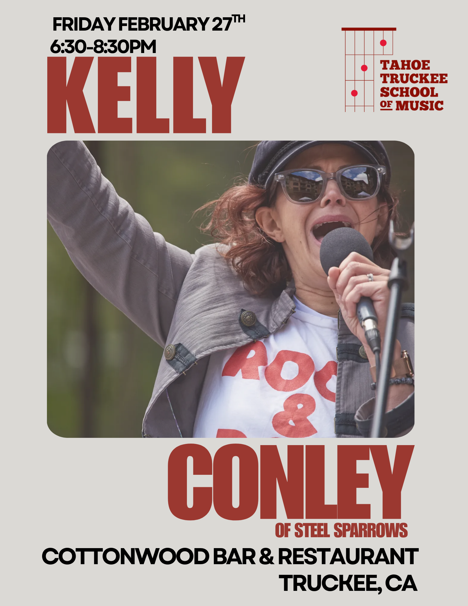 Kelly Conley at Cottonwood!