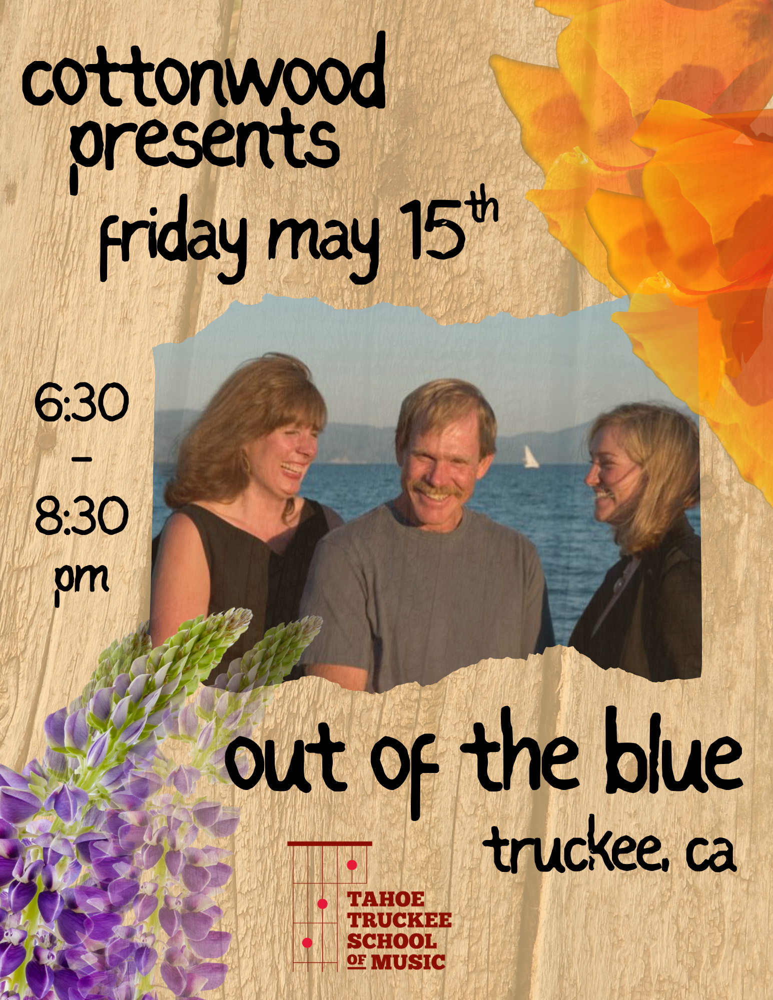 Out of the Blue at Cottonwood!   (Copy)