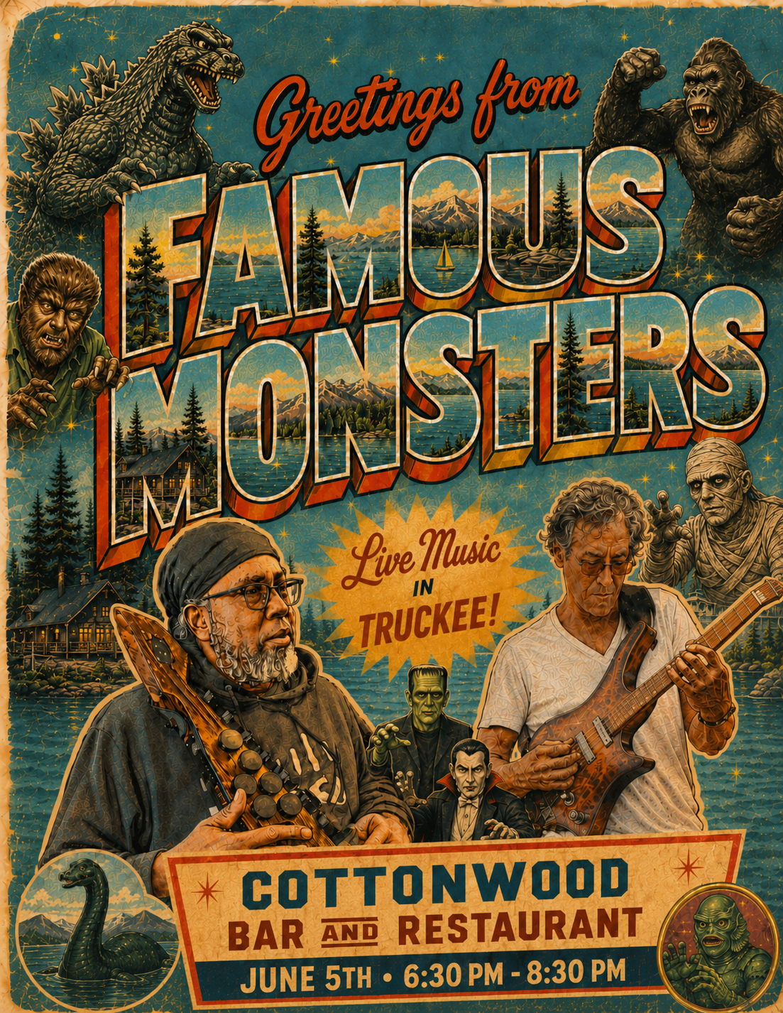 Famous Monsters at Cottonwood!   