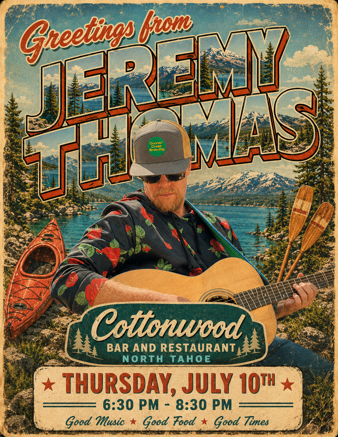 Jeremy Thomas at Cottonwood!     