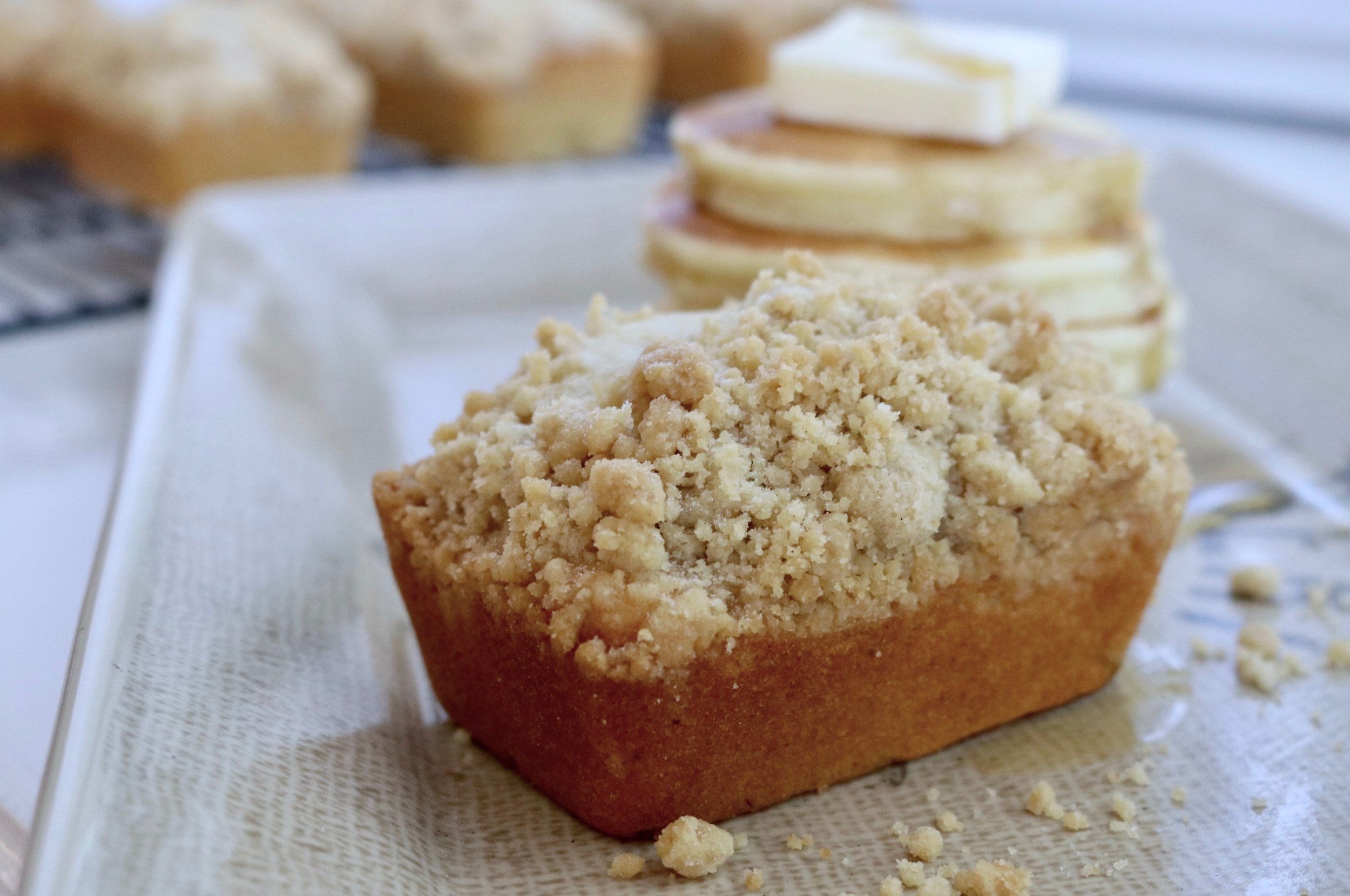 Pancake Bread Mini-Loaves