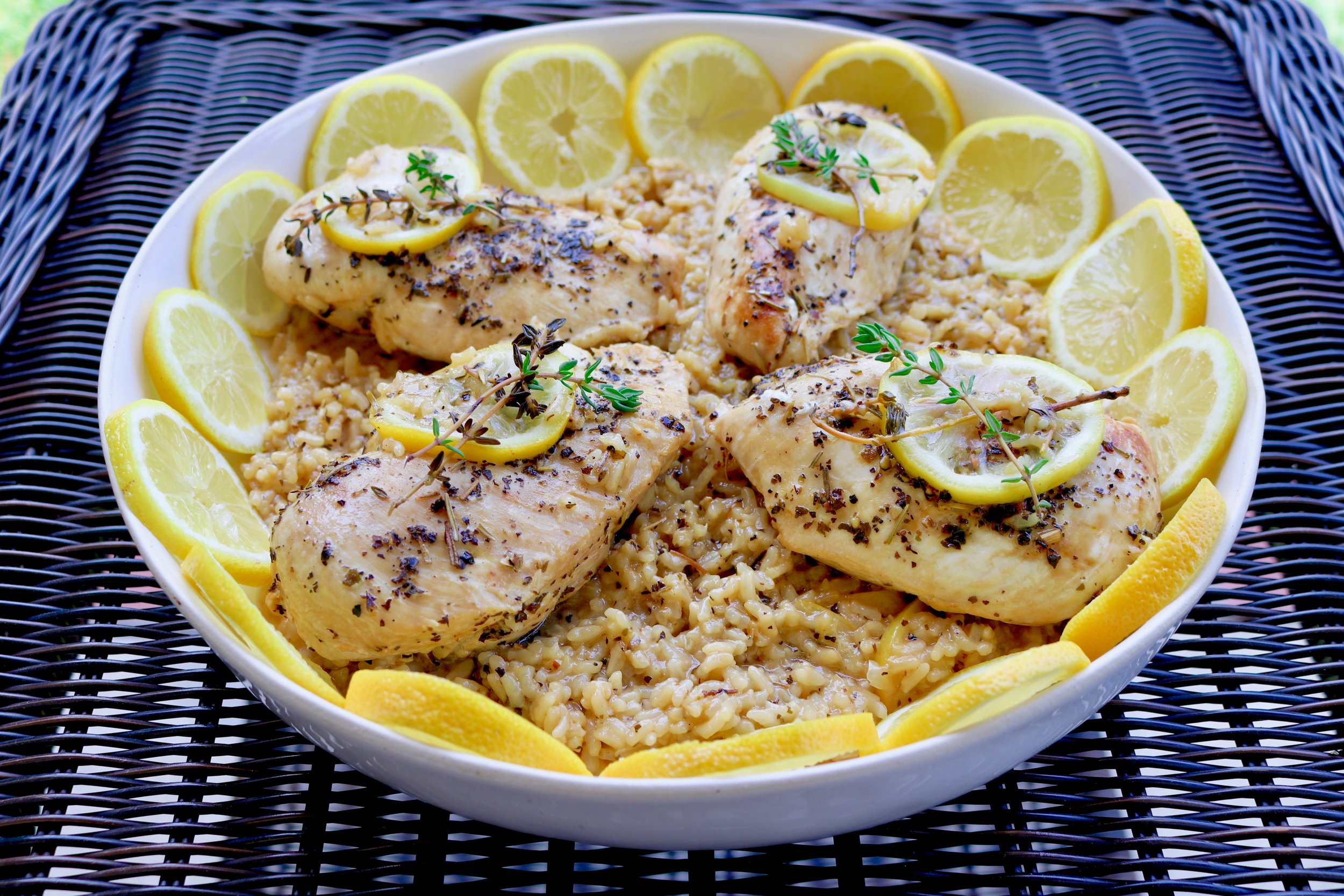 One-Pot Lemon Chicken and Rice