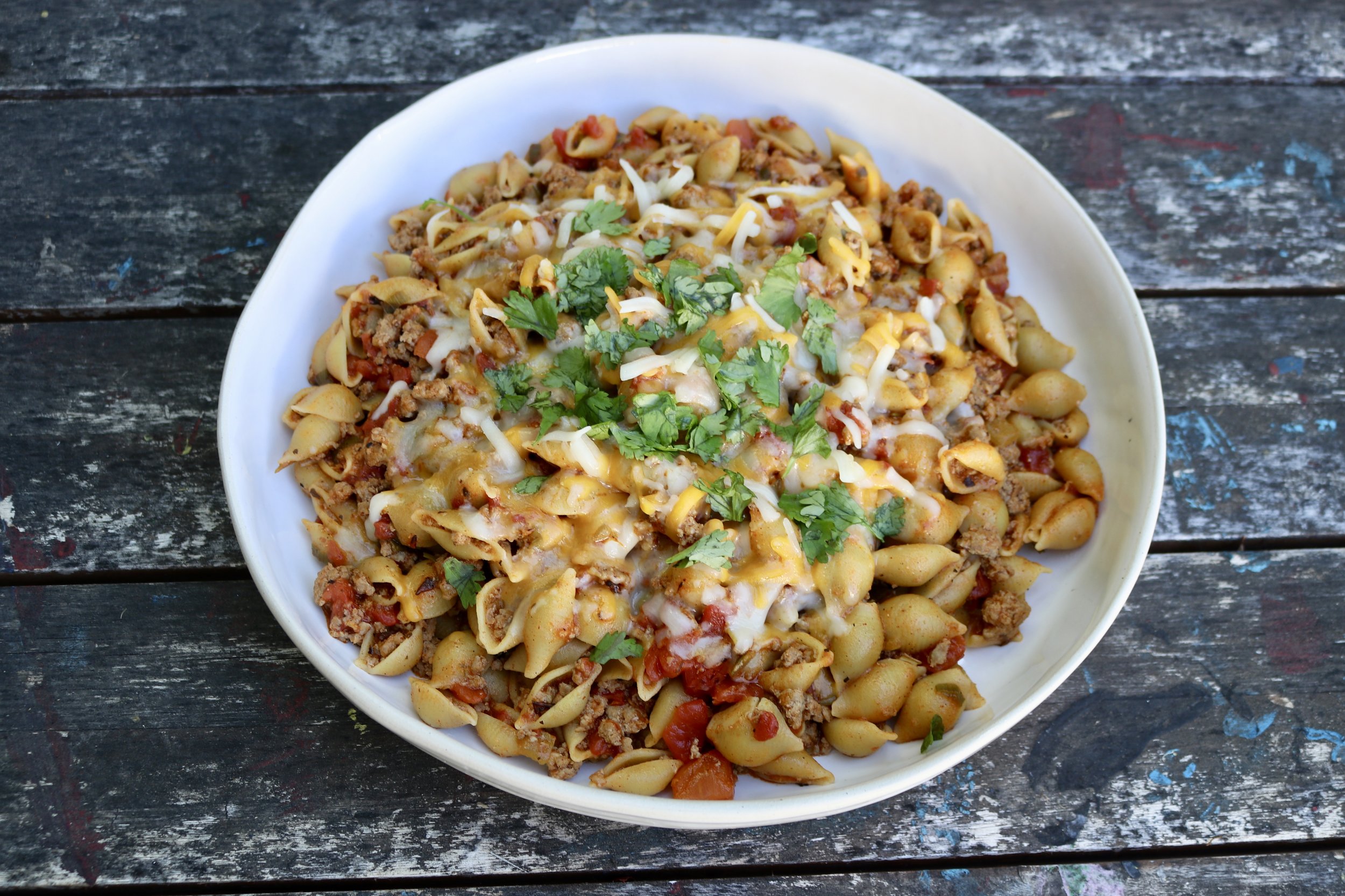 One-Pot Southwest Turkey Pasta