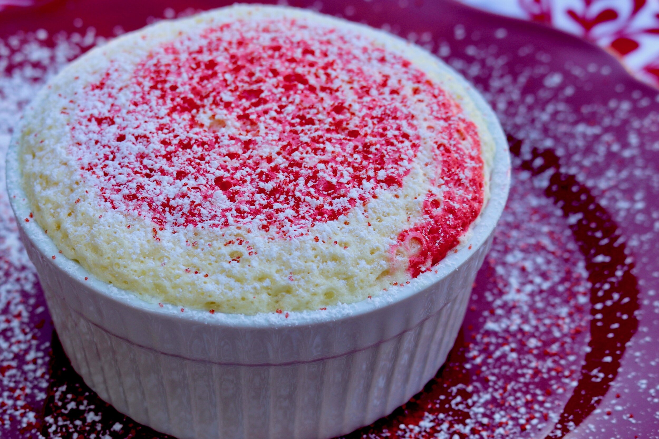 White Chocolate Soufflé