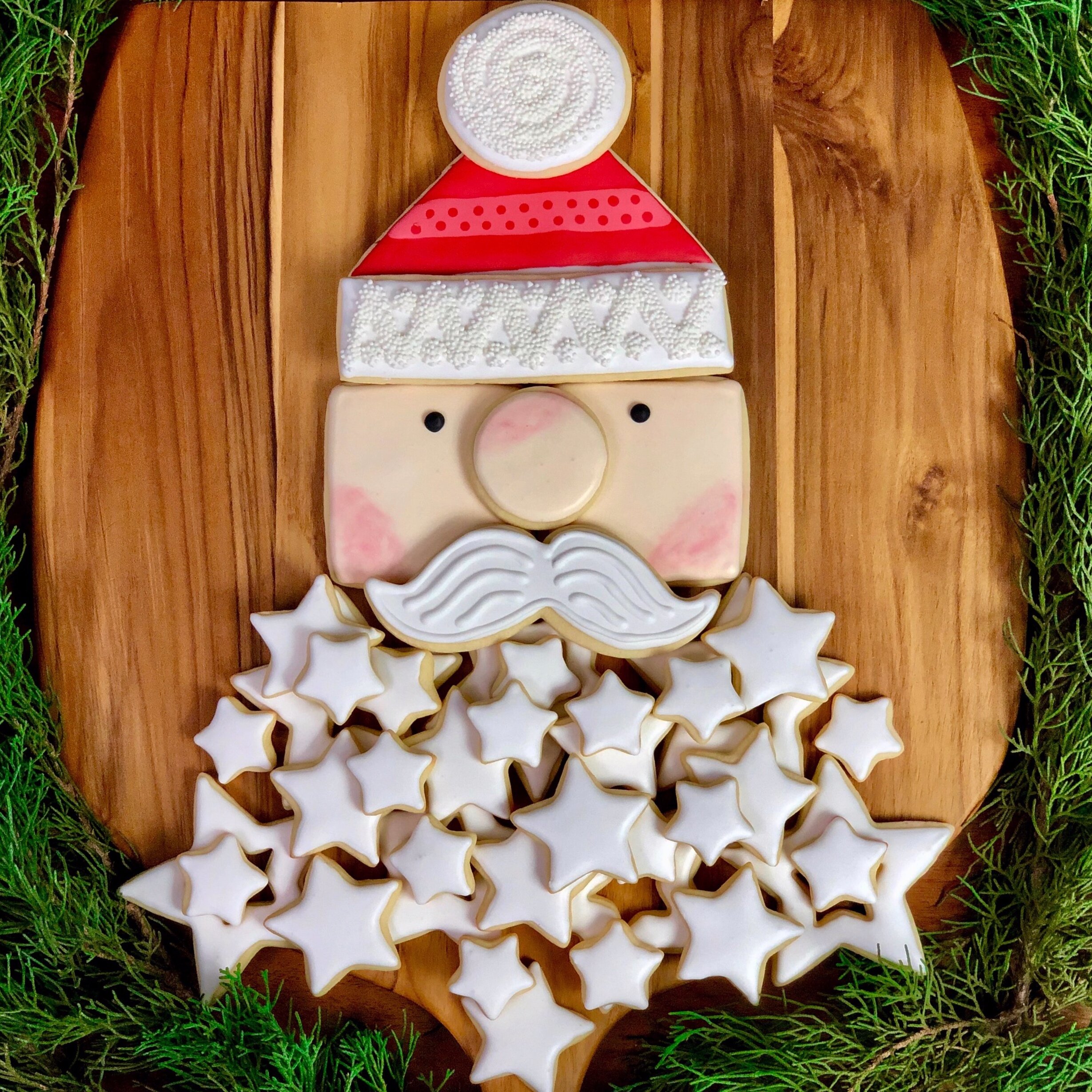 Details about   Santa’s Beard Cookie Cutter 