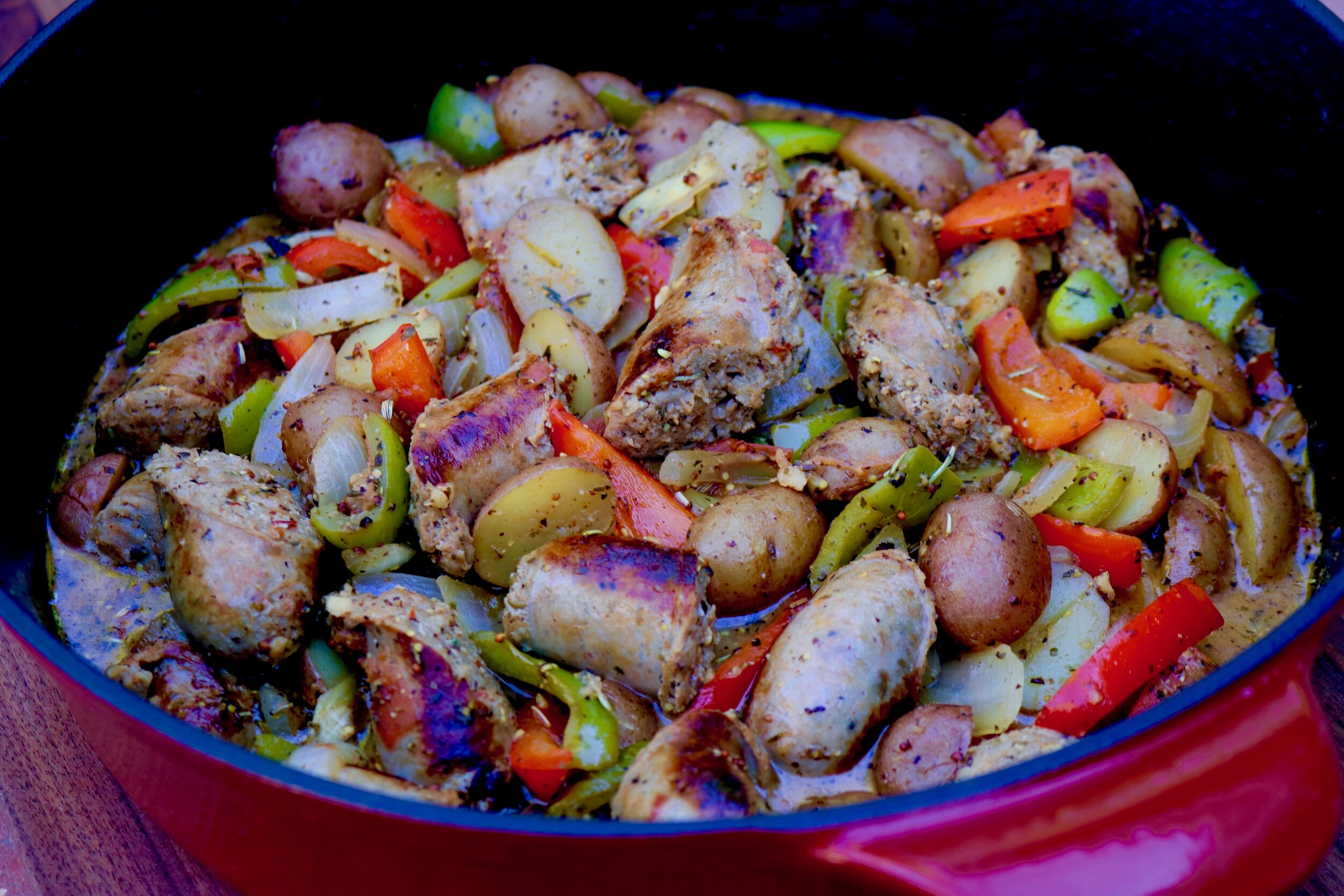 Italian Sausage, Peppers and Potatoes