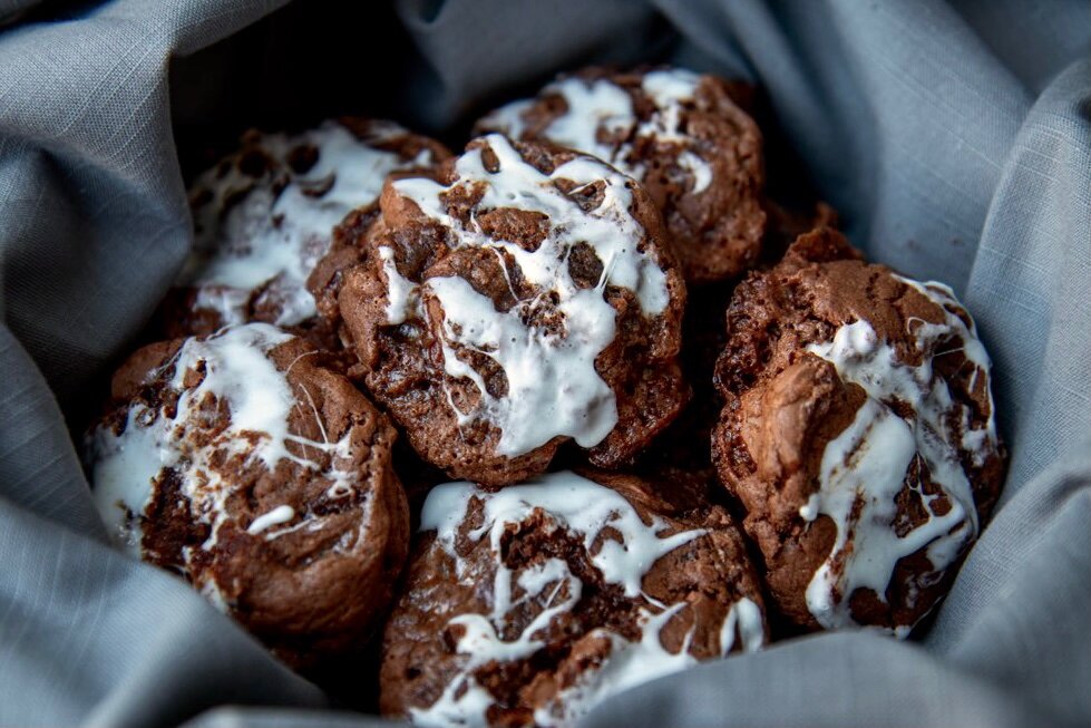 Chocolate Chunk Marshmallow Cookies