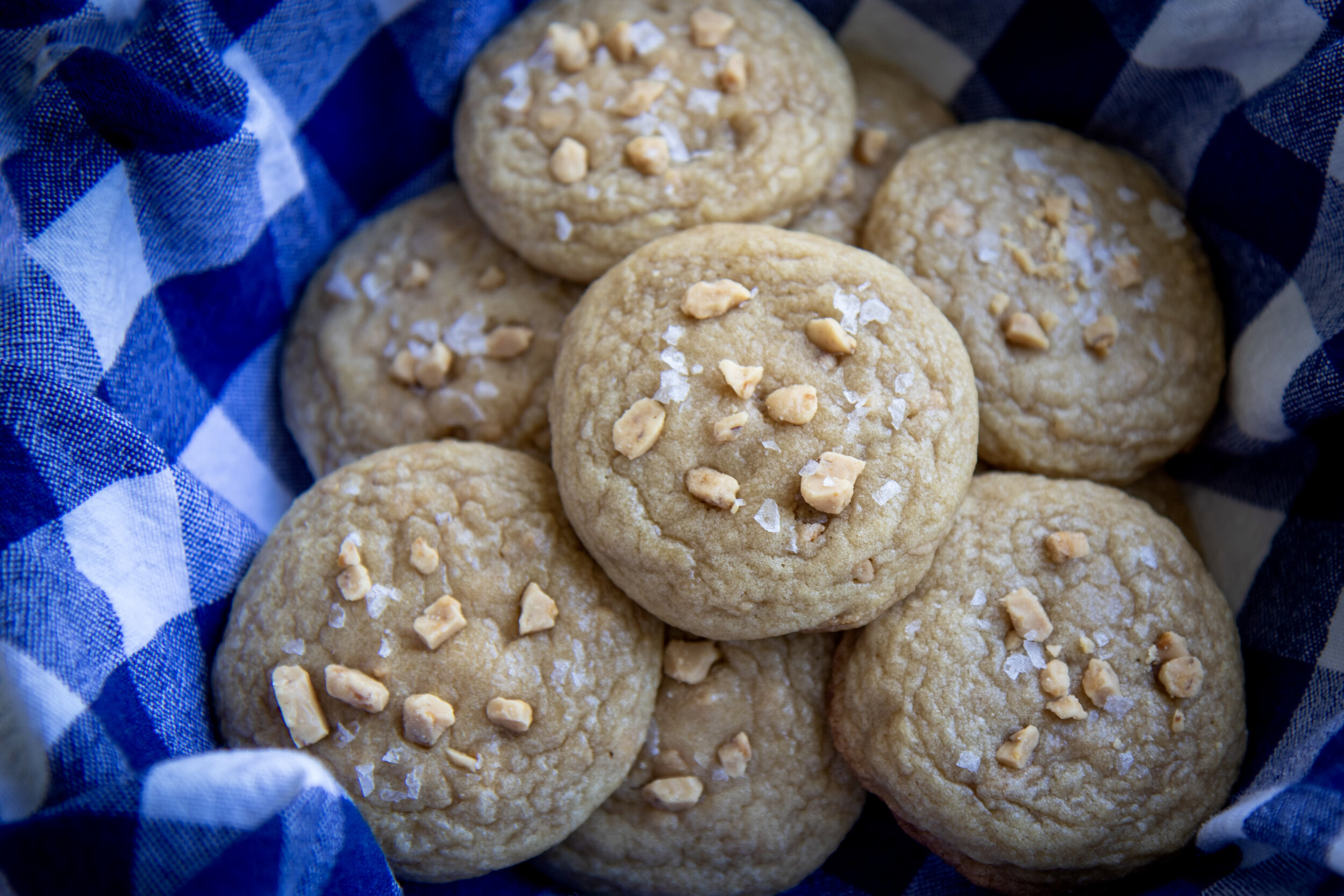 Sea Salt Vanilla Toffee Cookies — Baking with Josh & Ange