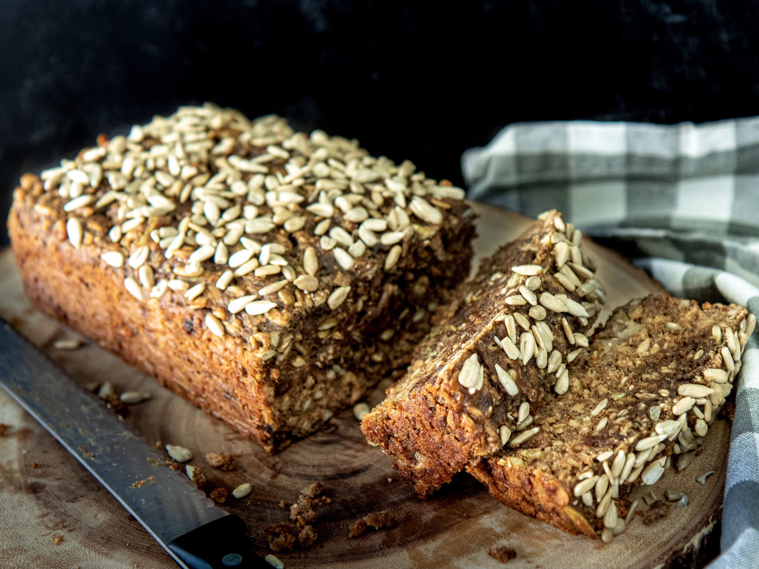 Vegan Oat Nut Banana Bread