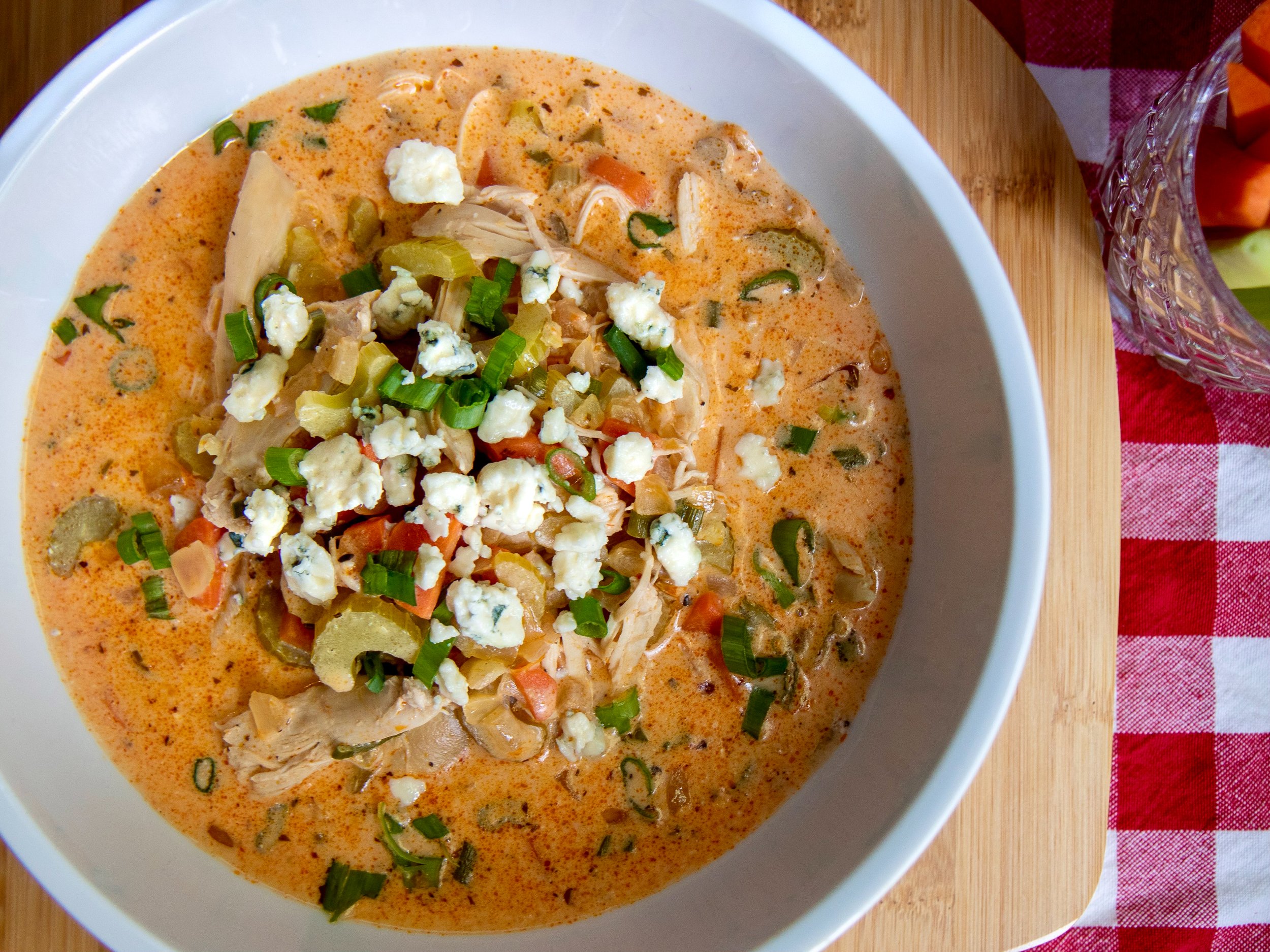 Buffalo Chicken Soup