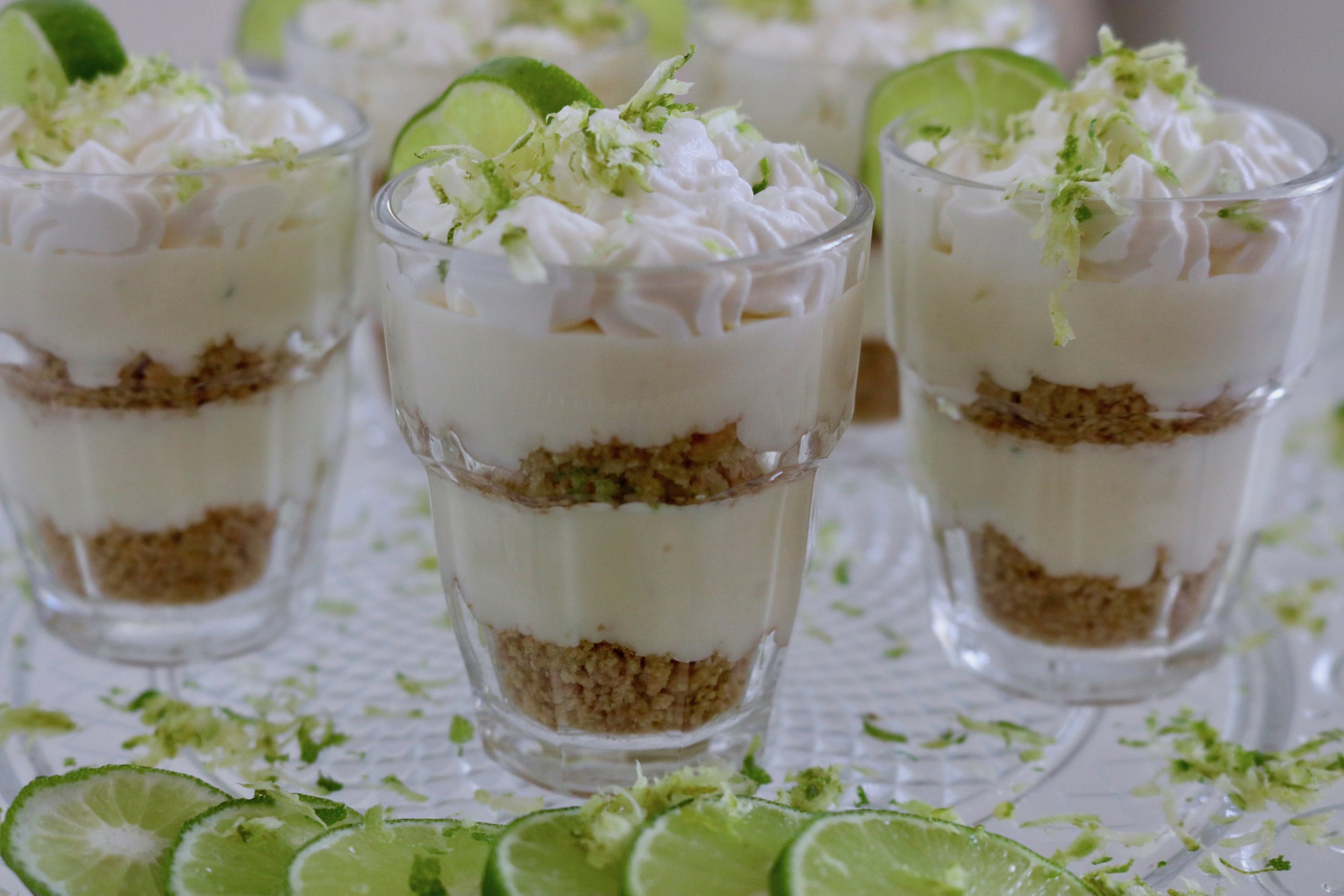 Key Lime Pie Shooters