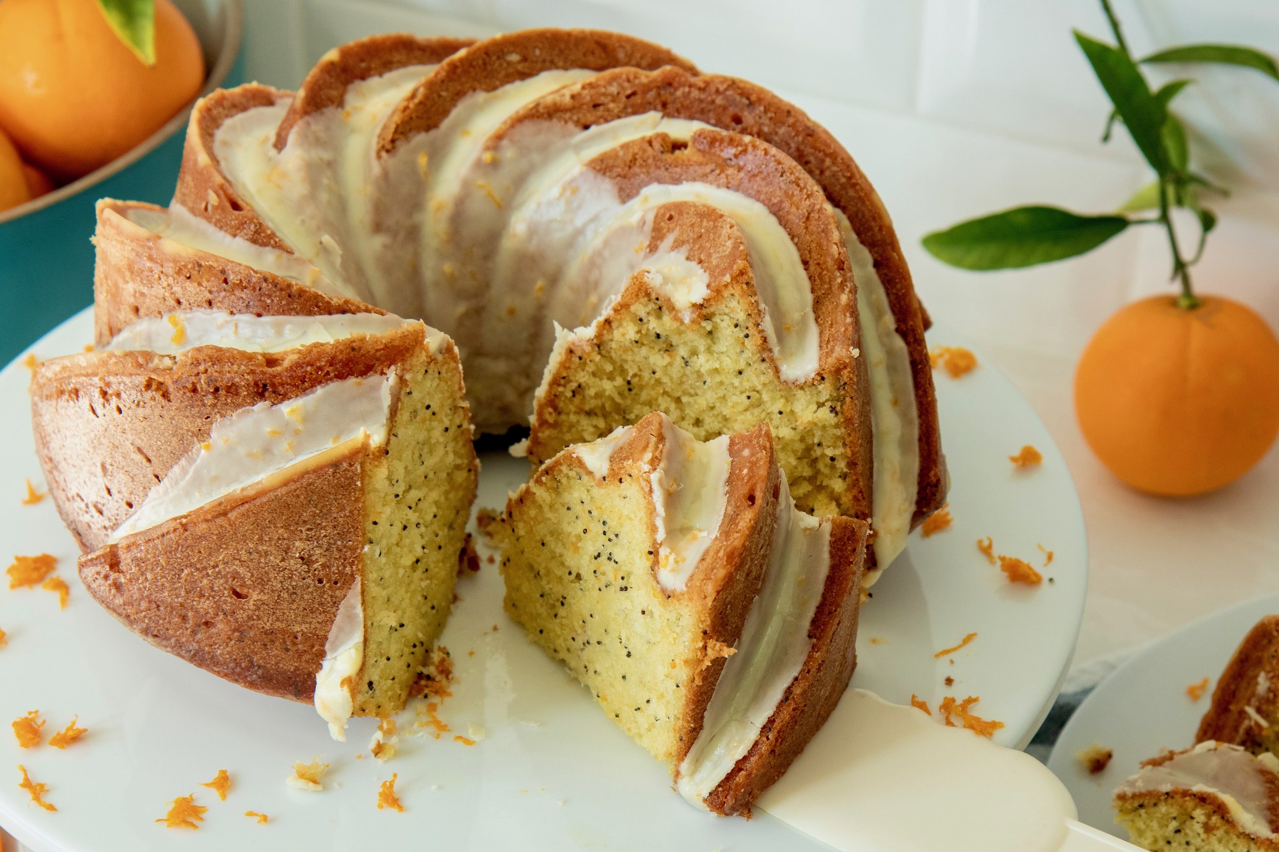 Orange Poppyseed Bundt Cake