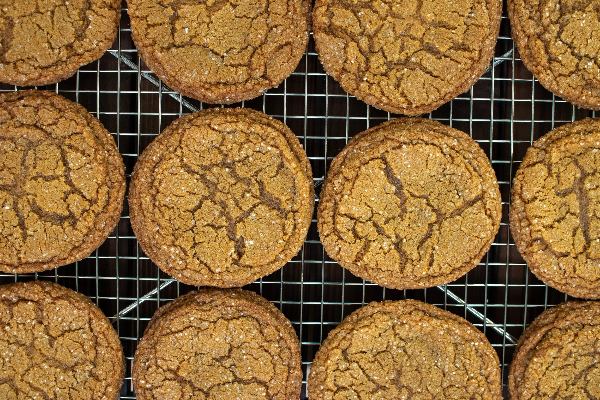 Chewy Brown Butter Pumpkin Molasses Cookies