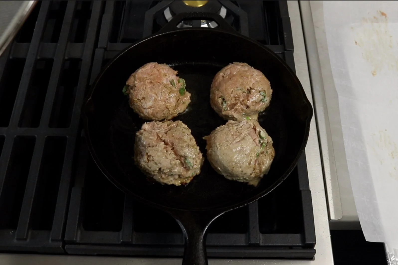 Skillet Turkey Burgers — Baking with Josh & Ange