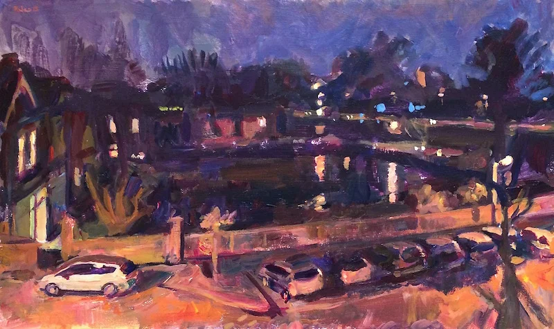 Kew Green, Night Time