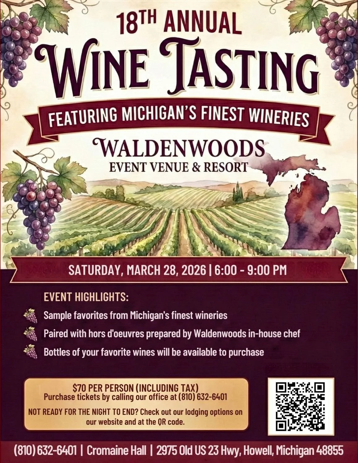 Wine Tasting at Walden Woods
