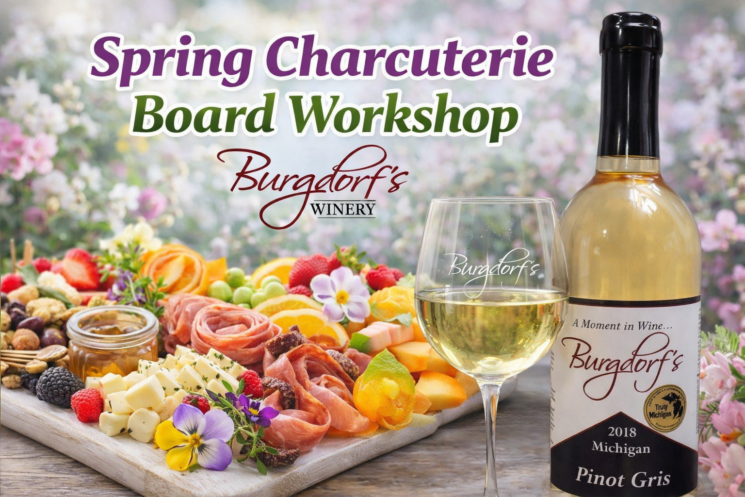 Spring Charcuterie Board Workshop
