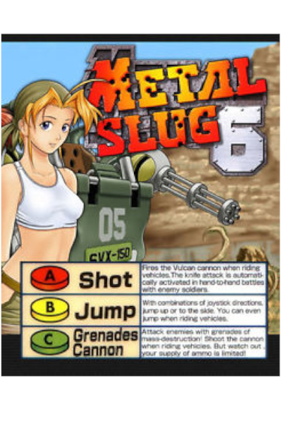 Metal Slug 6 2006 SNK