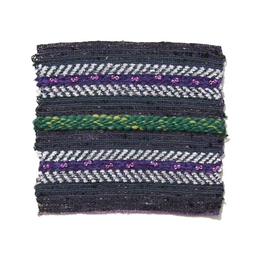 Mixed Yarns and Beads 7.25 x 7 in 2006