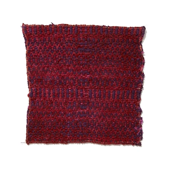 Mixed Yarns with Overdye 7.25 x 7.25 in 2006