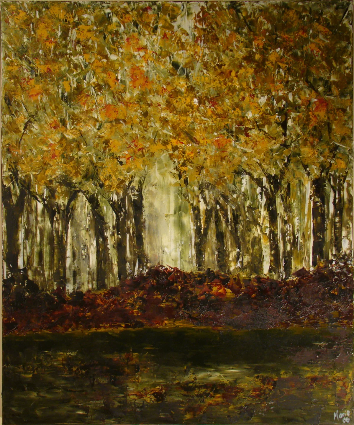 BEYOND THE POND | 30X36 | SOLD