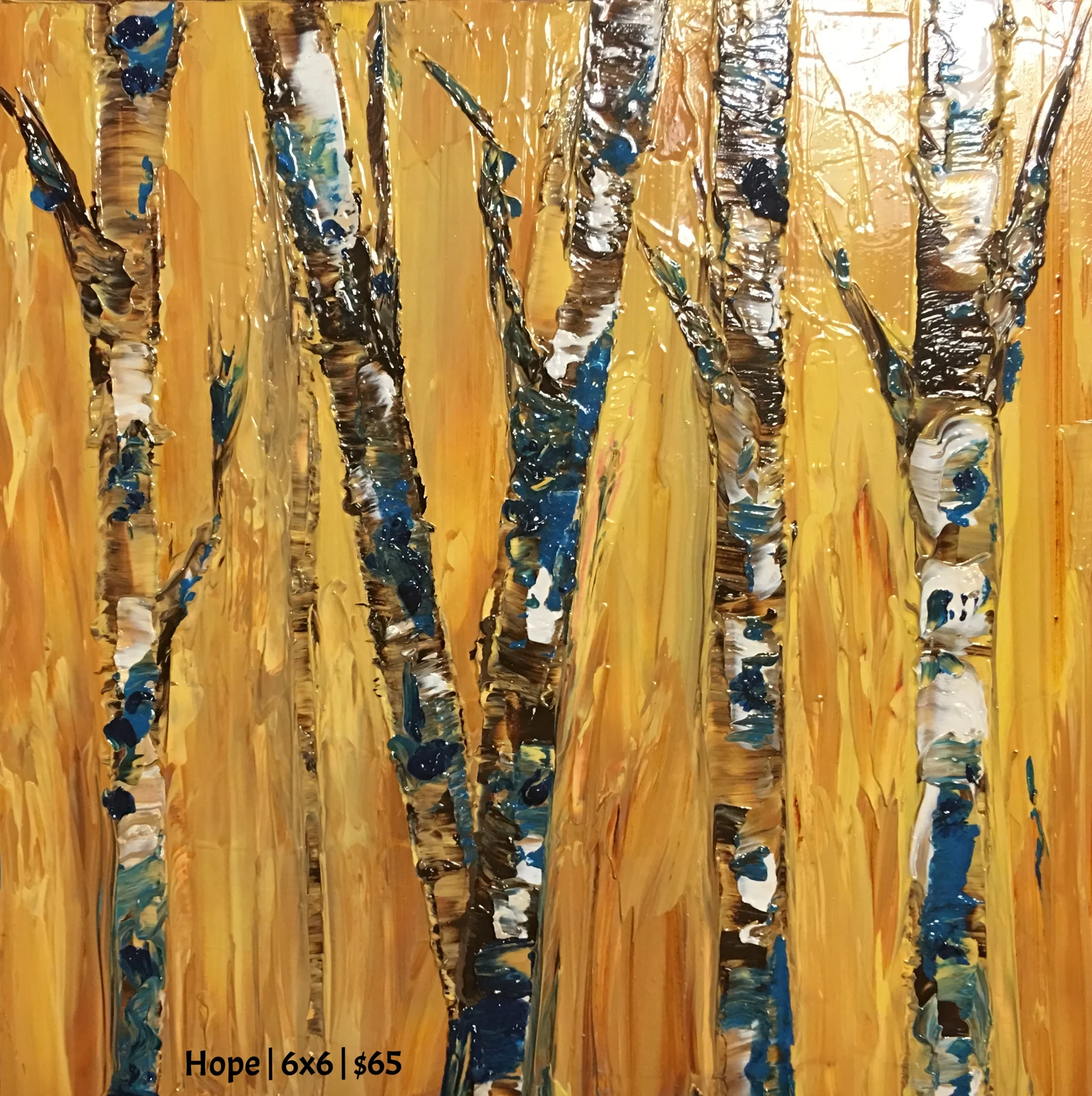  OIL ON CRADLED BIRCH PANEL 