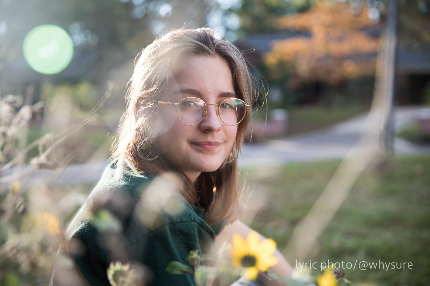 beautiful light portrait of my girl