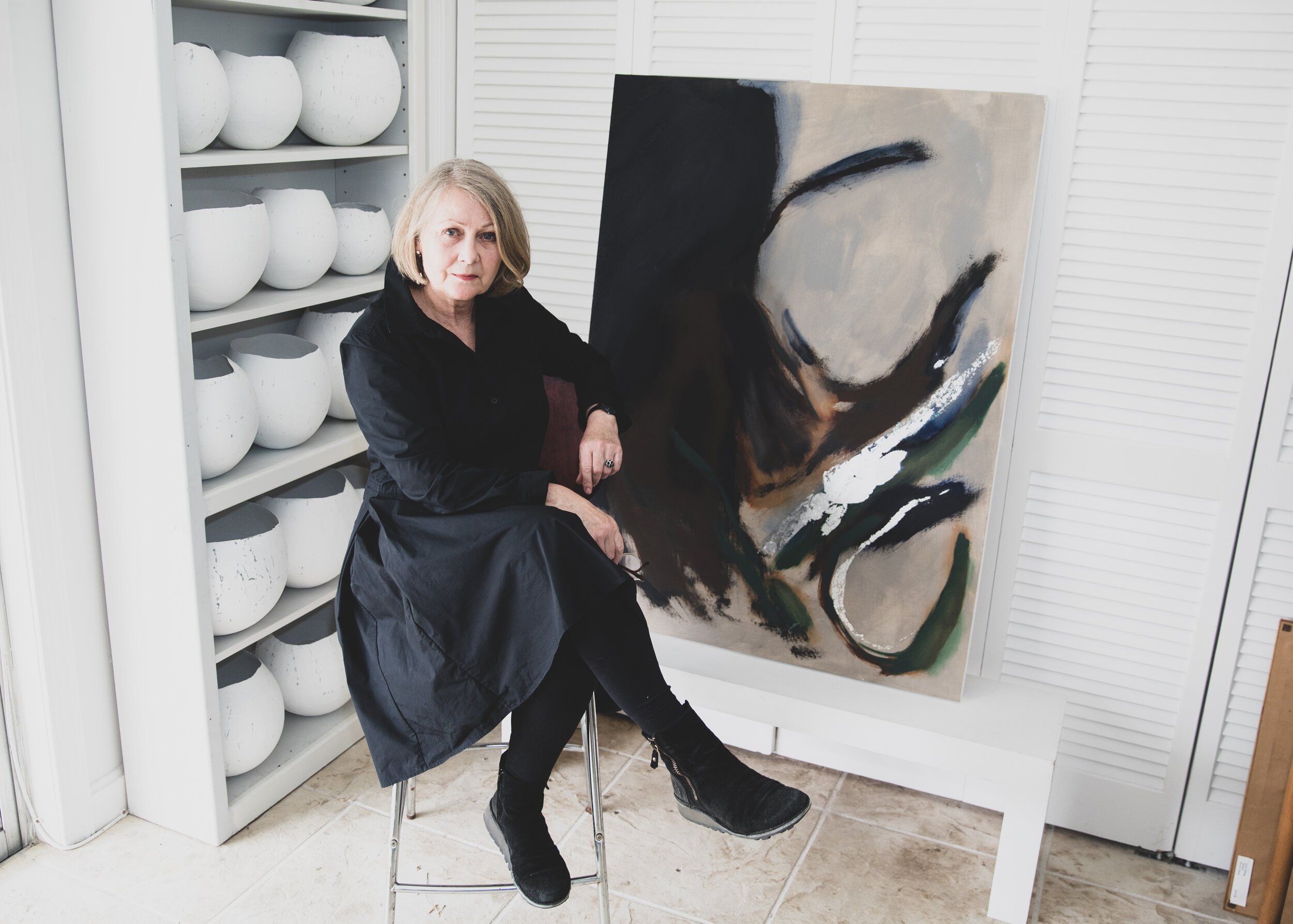 Artist Lynne Riding