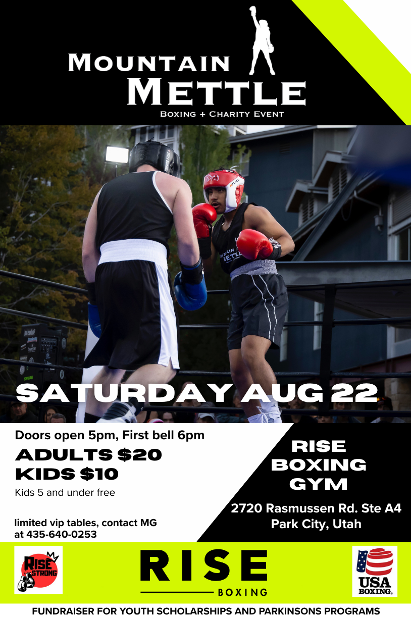 Mountain Mettle Boxing and Charity Event