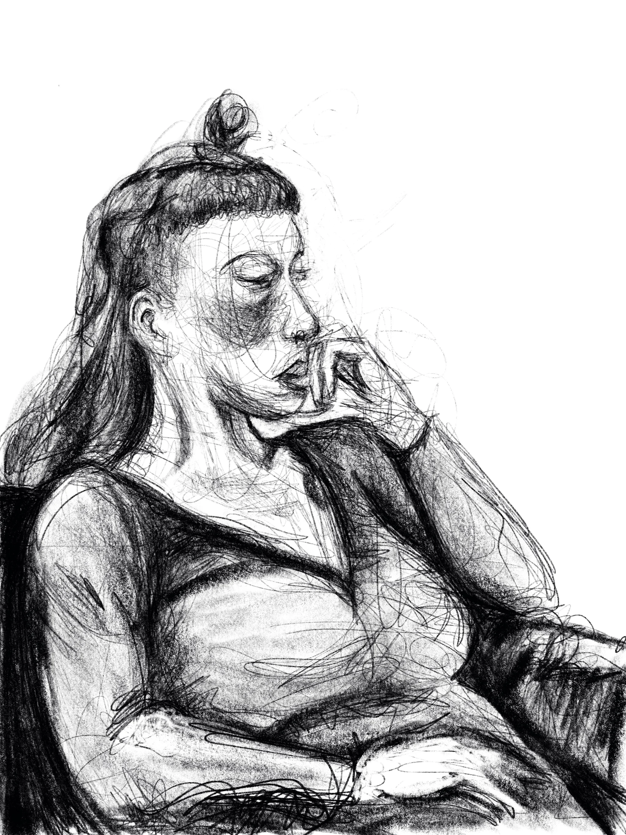 Seated Lady