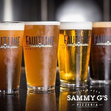 Bringing it home.  Join us this Thursday for our very first @faultlinebrew Beer Night at Sammy G&rsquo;s. 6pm to close!  #craftbeer #faultlinebrewery #lainternationalbeercompetition #2018bestinshow #kolsch #sammygspizza #pizzaforrealgs #downtownsanjo