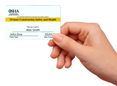 OSHA Card Replacement