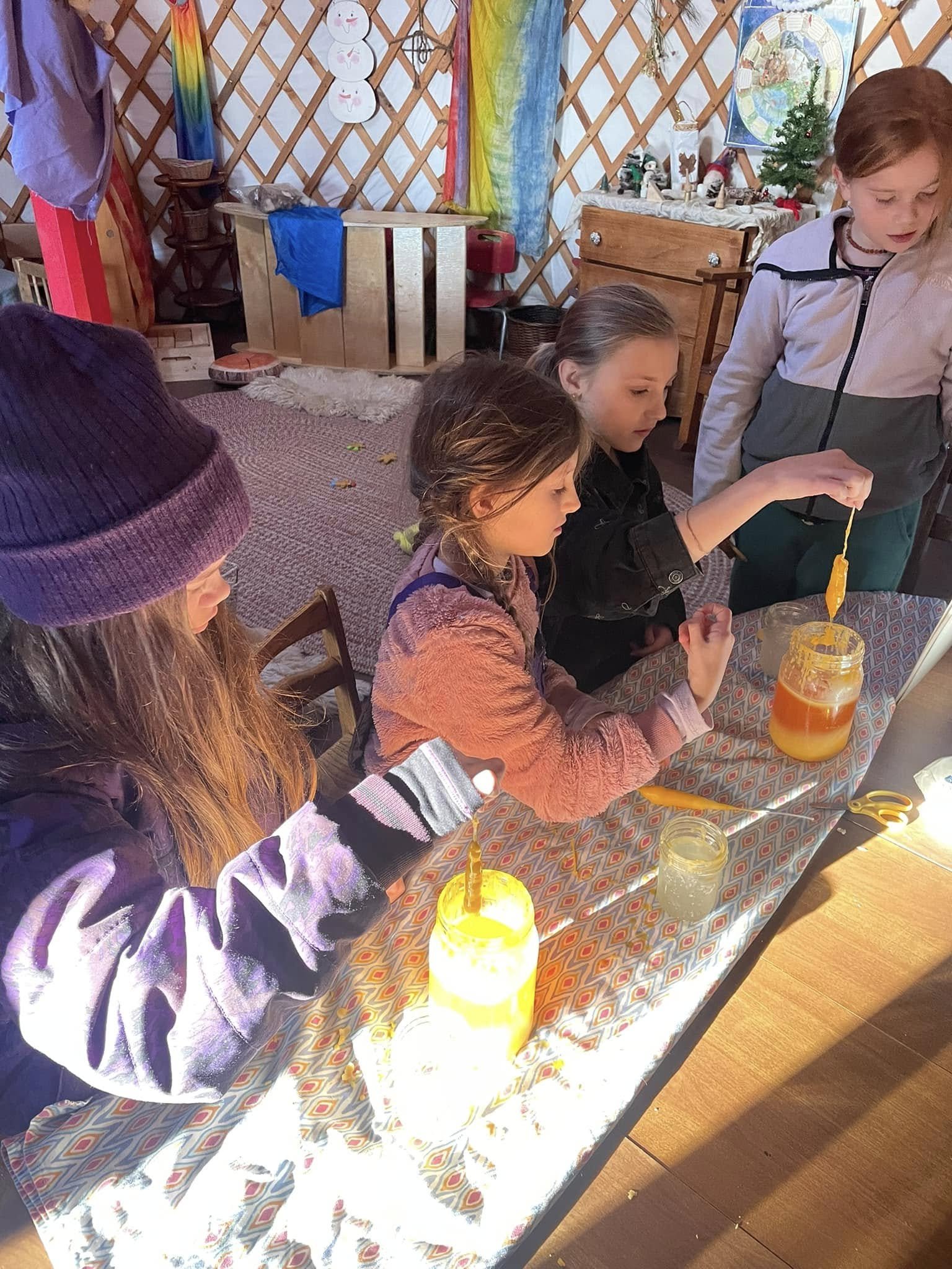 Thursday Enrichment Day - Solstice Celebration Day at the Yurts
