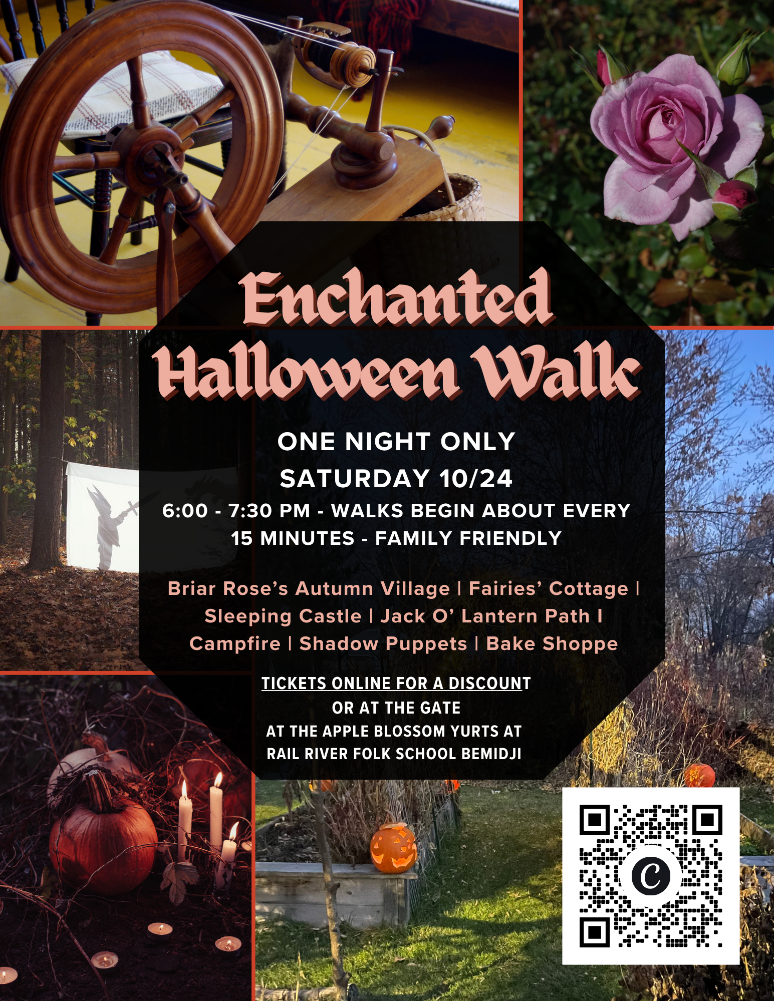 Enchanted Halloween Evening Walk