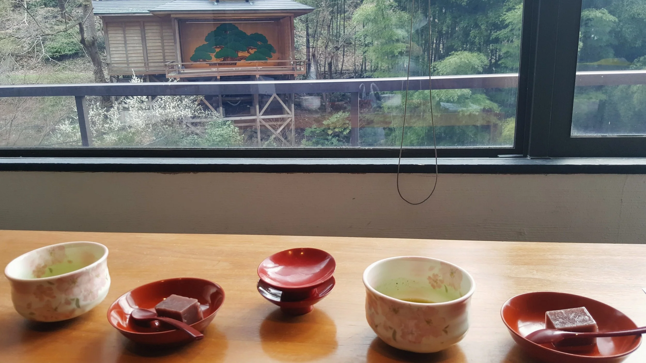 Tea and sweet served upon arrival